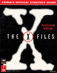 PSX Prima The X Files Guide Book