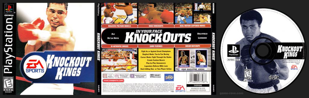PSX PlayStation Knockout Kings Black Label Retail Release Variant