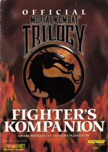 PSX Brady Games Mortal Kombat Trilogy Fighters Kompanion Guide