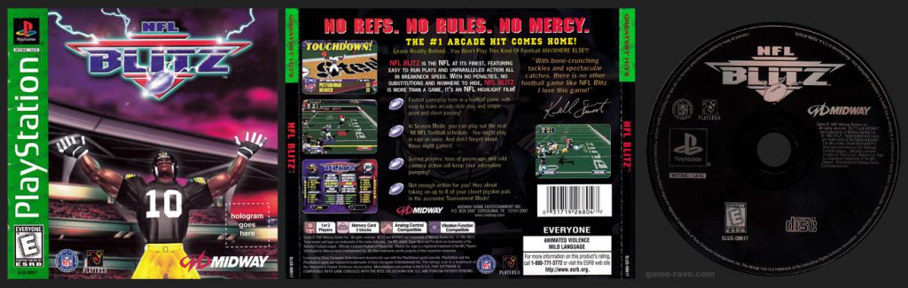 NFL Blitz Greatest Hits Release