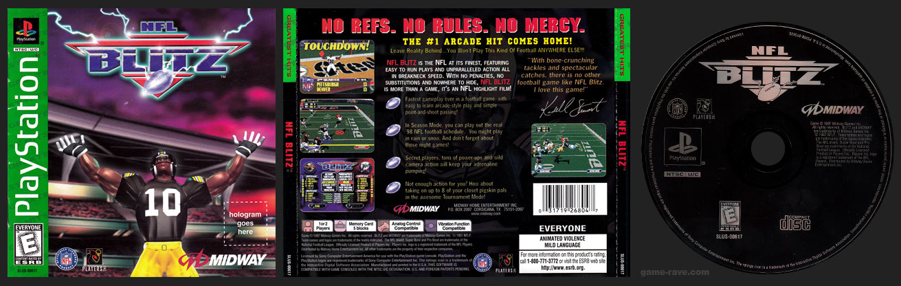 NFL Blitz Greatest Hits Release