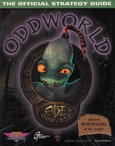 PSX Prima Oddworld Abe's Oddysee Guide Book