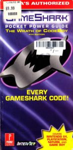 PSX Prima Pocket Powert Guide GameShark 4th Edition Wrath of Code Boy Web