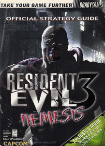 PSX Brady Games Resident Evil 3 Nemesis Guide Book