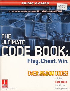 PSX Prima Ultimate Code Book Play Cheat Win 25,000 Codes
