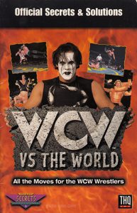 PSX Prima WCW Vs The World Guide Book