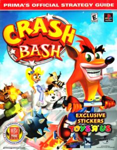 Prima Games Crash Bash Toys R Us Stickers Guide Book