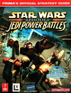 PSX PlayStation Prima STar Wars Jedi Power Battles Blockbuster Exclusive