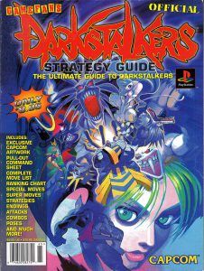PSX DarkStalkers Night Warriors Guide Book