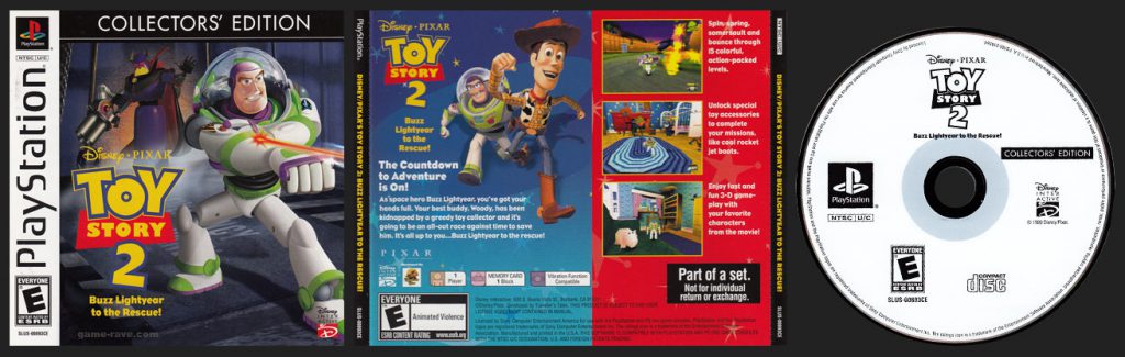 TOy Story 2 Collector's Edition Censored