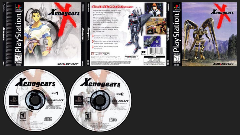 PSX Xenogears Square's Hint Line Variant