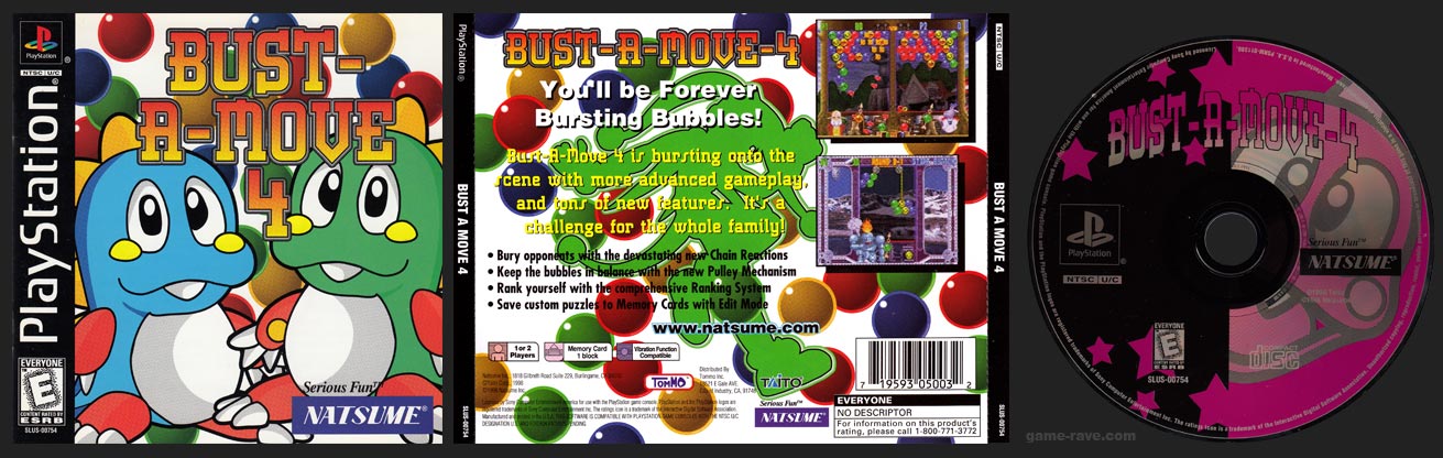 Bust a 4 - game-rave.com - Every PlayStation Game