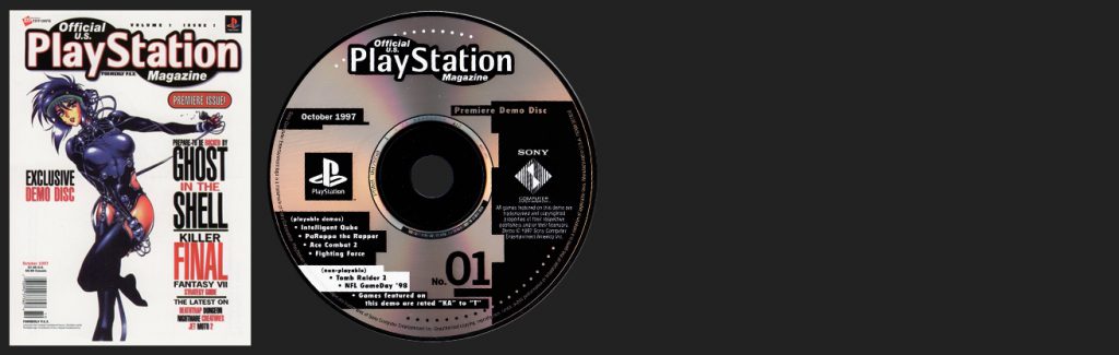 PSX PlayStation Official PlayStation Magazine Demo Vol. 1 – October 1997 Demo Disc