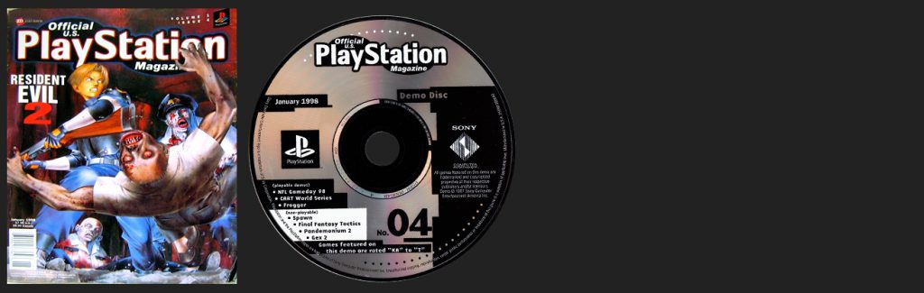Official PlayStation Magazine Demo Vol. 4 - January 1998 Demo Disc