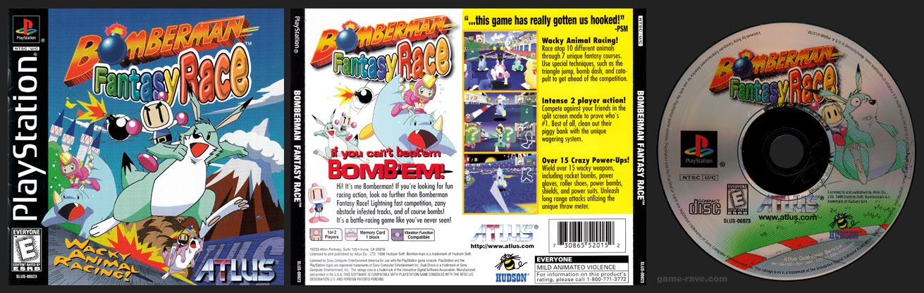 PSX Bomberman Fantasy Race