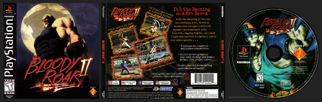PSX Bloody Roar II Release