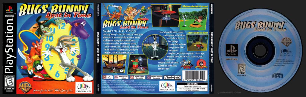PSX Bugs Bunny Lost in Time