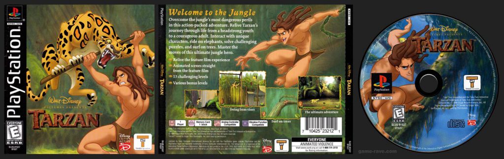PSX PlayStation Disney's Tarzan Take Two Variant Release