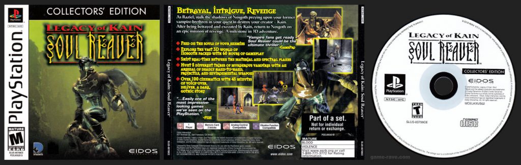 PlayStation Legacy of Kain Soul Reaver