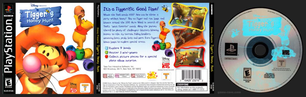 PlayStation Tigger's Honey Hunt Take 2 Published