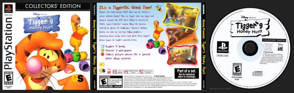 PSX Tigger's Honey Hunt Collector's Edition Release