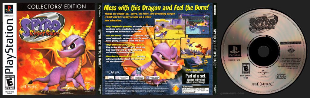 PlayStation Spyro 2: Ripto's Rage!