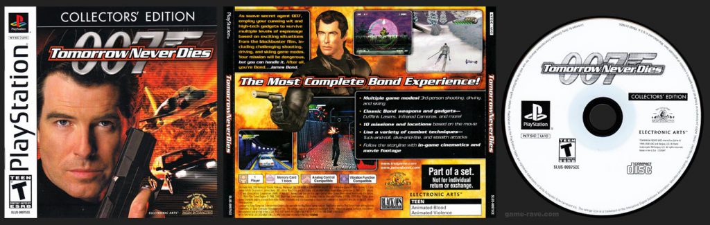 PSX PSX: 007: Tomorrow Never Dies Collector's Edition