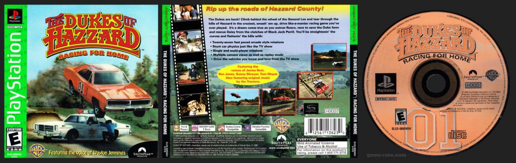 PlaySTation Dukes of Hazzard: Racing for Home
