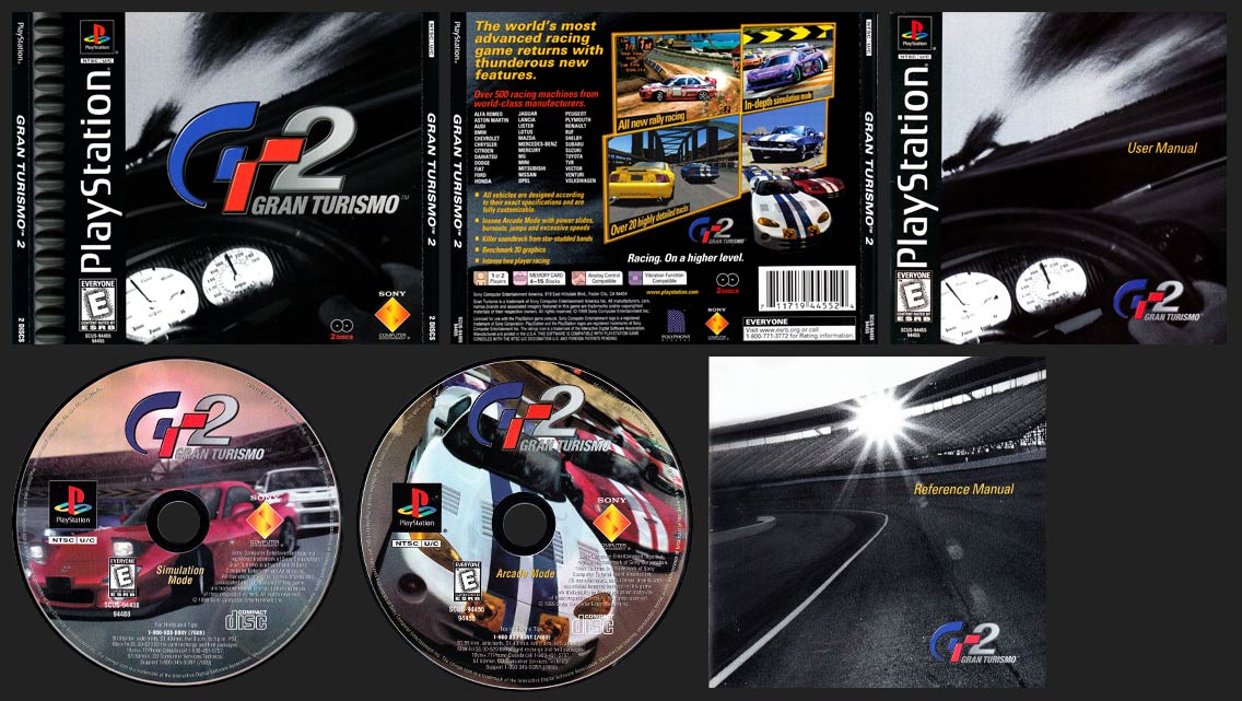 Gran Turismo 2 - game-rave.com - Every PlayStation Racing Game