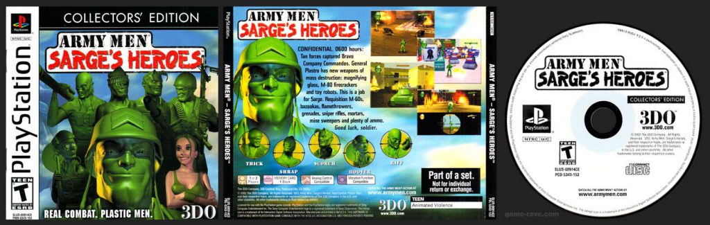 PlayStation Army Men: Sarge's Heroes