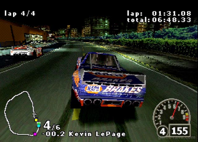 PSX PlayStation NASCAR Rumble Screenshot