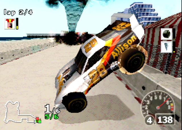 PSX PlayStation NASCAR Rumble Screenshot