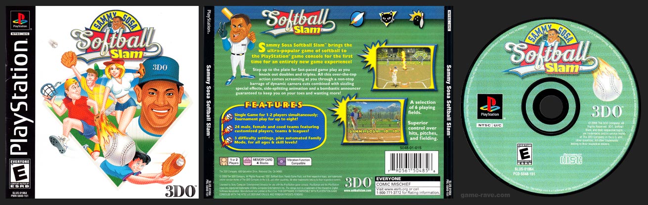 Sammy Sosa Softball Slam -  - PlayStation Softball Games