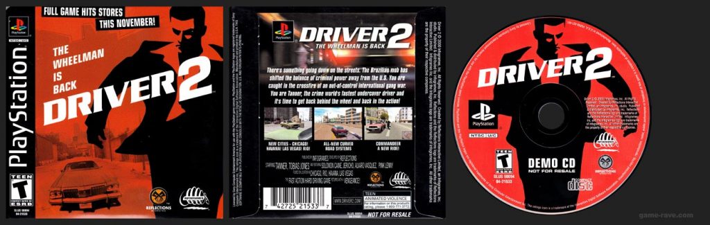 PlayStation Driver 2 Demo CD