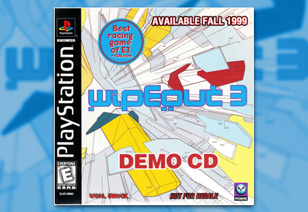 PlayStation Wipeout 3 Demo CD
