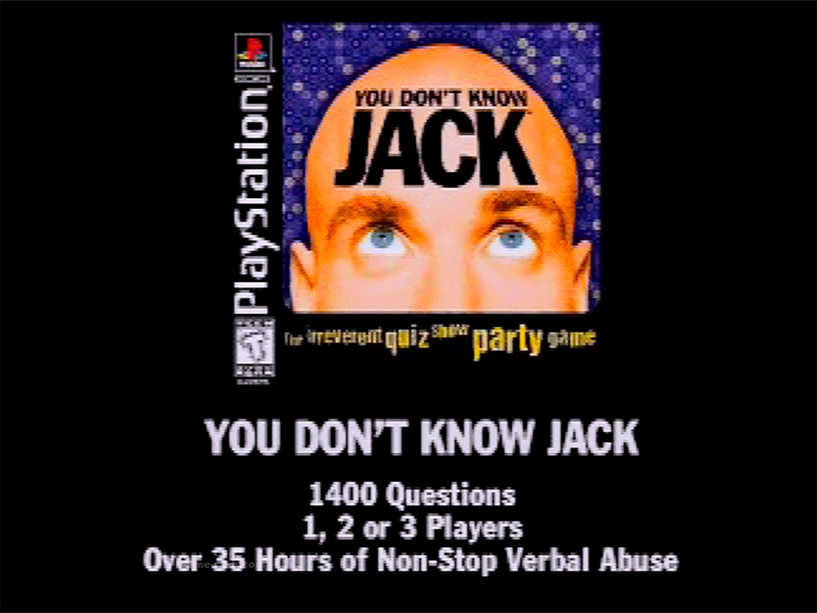 PSX Demo You Don’t Know Jack Screen Shot 4
