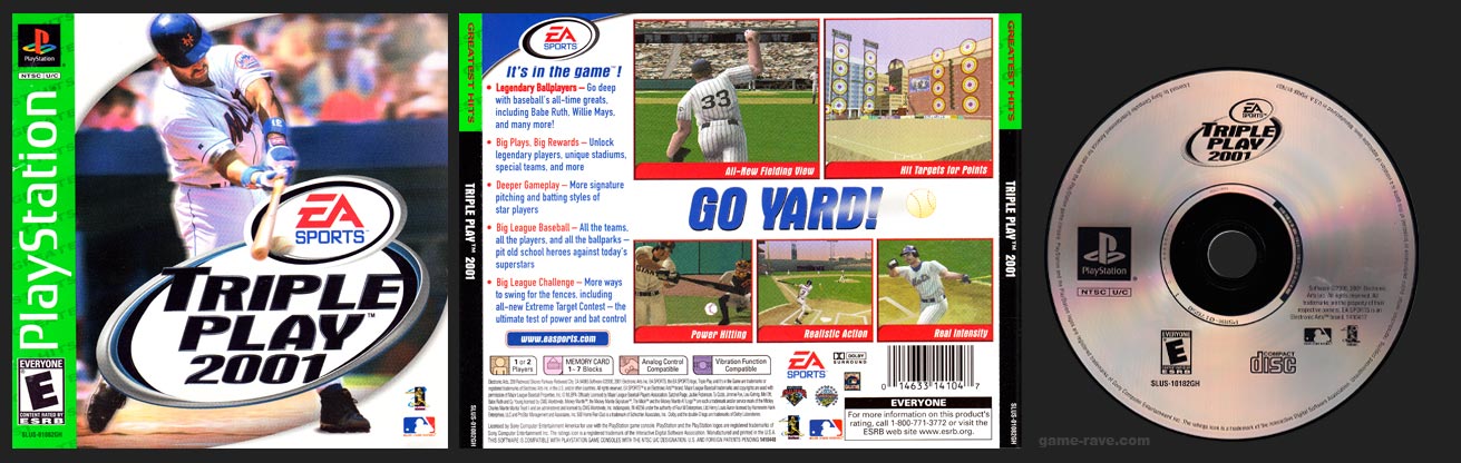 PlayStation Triple Play 2001