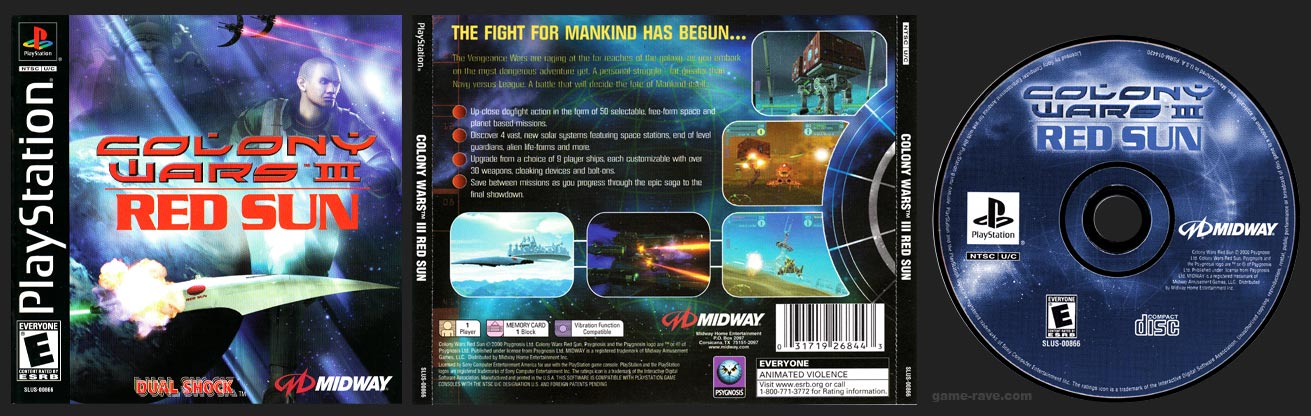 PlayStation Colony Wars III: Red Sun