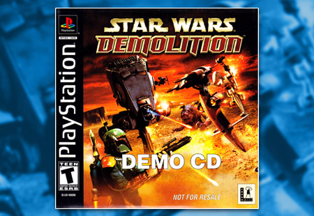 PlayStation Star Wars Demolition Demo CD