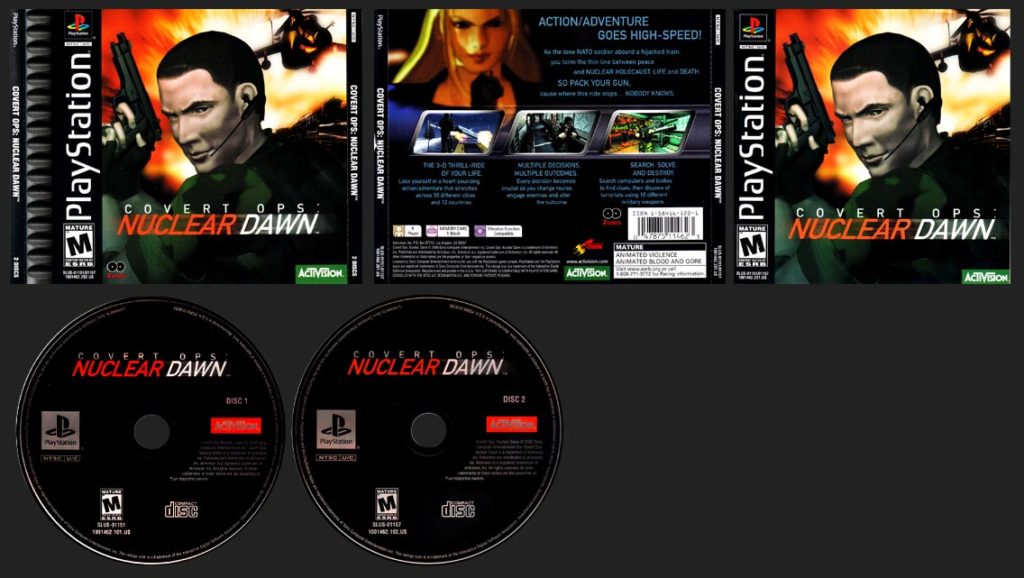 PSX PlayStation Covert Ops: Nuclear Dawn