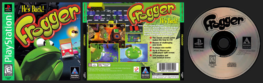 PSX Frogger Greatest Hits