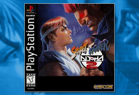 PSX PlayStation Street Fighter Alpha 2