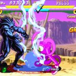 PSX PlayStation Marvel Super Heroes Screenshot