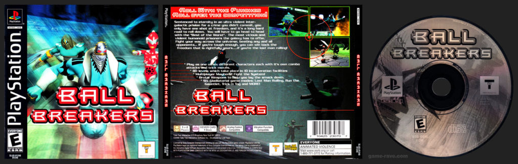 PSX PlayStation Ball Breakers