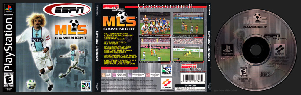 PSX PlayStation ESPN MLS Gamenight BLack Label Retail Release