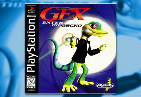 PSX PlayStation Gex: Enter the Gecko
