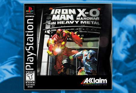 PSX PlayStation Iron Man / X-O Manowar in Heavy Metal
