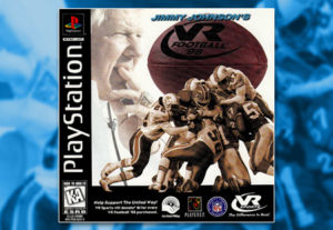 PSX PlayStation Jimmy Johnson’s VR Football ’98