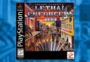 PSX PlayStation Lethal Enforcers I & II