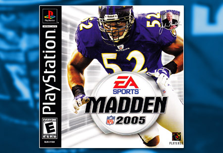 PSX PlayStation Madden NFL 2005